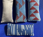 Load image into Gallery viewer, Lavender Denim eye pillows
