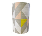 Load image into Gallery viewer, Plane Curve Lampshade: Grey, Pink, Yellow
