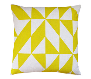 Angle cushion: Yellow