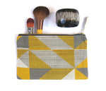 Load image into Gallery viewer, Trigonometry pouch: Yellow, Grey
