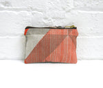 Load image into Gallery viewer, Trigonometry pouch: Orange, Grey
