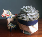 Load image into Gallery viewer, Limited Edition 10 soft pot: purple, teal and taupe
