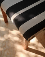 Load image into Gallery viewer, NEW Lightning Bolt: Slate Print on white denim
