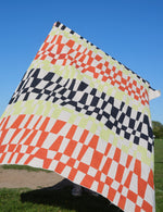 Load image into Gallery viewer, NEW Fragments: Navy, burnt orange and apple green

