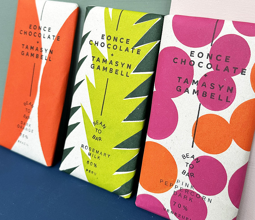 Collection of 3 Chocolate bars in collaboration with Eonce Bean to Bar
