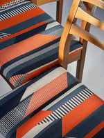 Load image into Gallery viewer, Mid century dining chairs X 4
