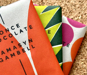 Dark/ Orange Chocolate bar in collaboration with Eonce Bean to Bar