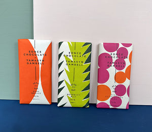 Dark/ Orange Chocolate bar in collaboration with Eonce Bean to Bar