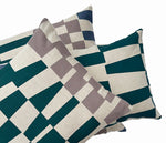 Load image into Gallery viewer, Fragments:Dirty Lilac, Blue/Grey &amp; Teal
