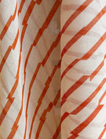 Load image into Gallery viewer, NEW Twisted Ticking Muslin: Burnt Orange
