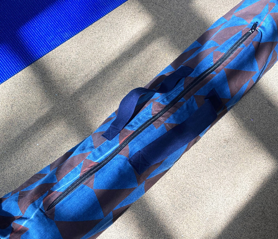 Yoga mat bag with zip