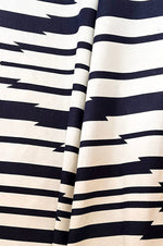 Load image into Gallery viewer, NEW Lightning Bolt: White print on Indigo Denim
