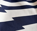 Load image into Gallery viewer, NEW Lightning Bolt: White print on Indigo Denim
