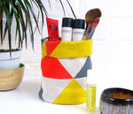 Load image into Gallery viewer, Aztec soft pot: Red, Blue, Yellow
