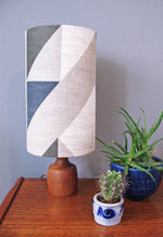 Load image into Gallery viewer, Plane Curve Lampshade: Blue, Grey, Charcol
