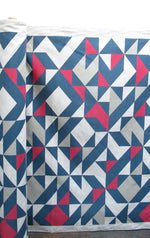 Load image into Gallery viewer, Plane Curve: Grey, Raspberry, Navy
