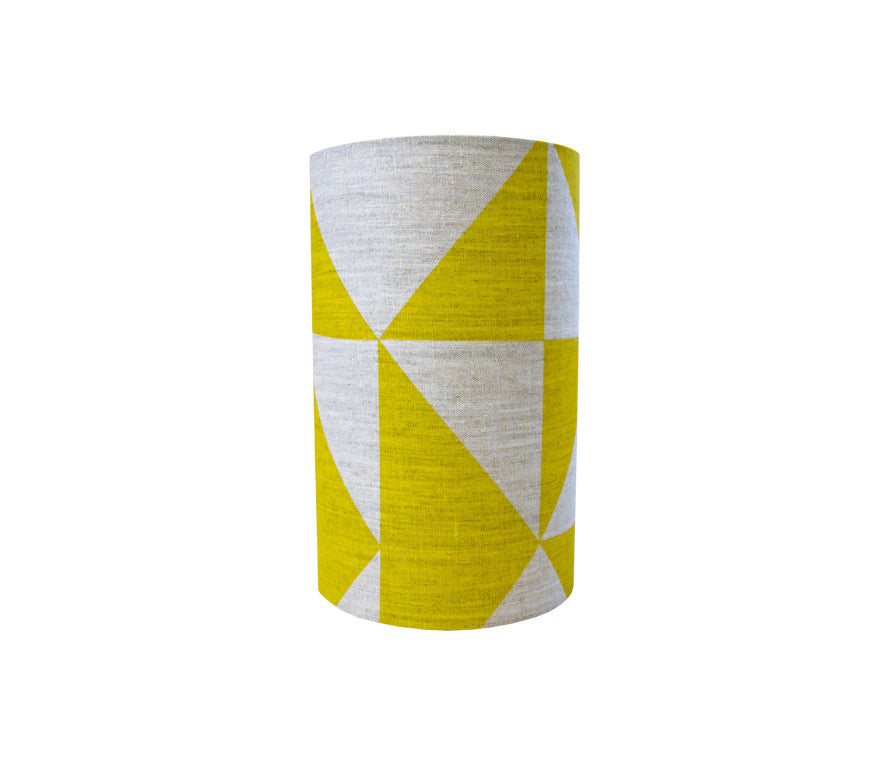 Angle lampshade: Yellow