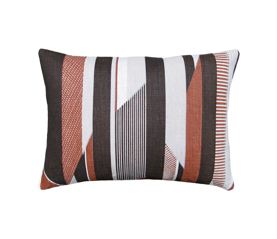 Textured Stripe: Small Cushion