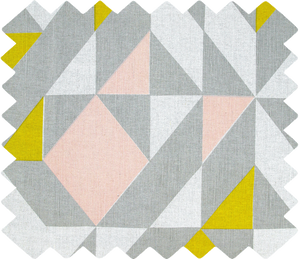 Plane Curve Swatch: Grey, Pink, Yellow