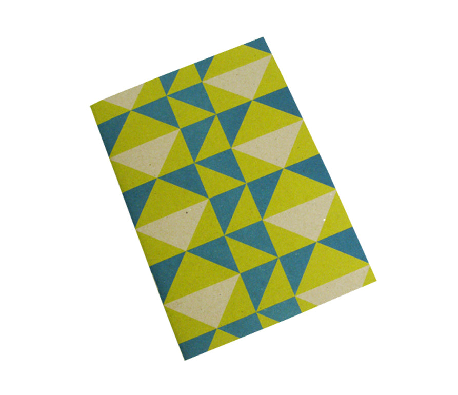 Yellow triangle: A5 notebook