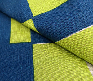 Lattice: Blue, Vibrant green