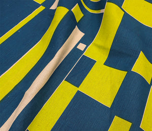Lattice: Blue, Vibrant green
