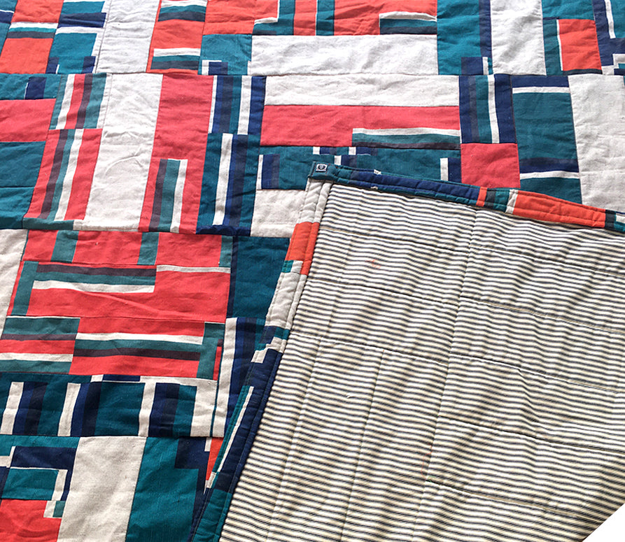 Block patchwork quilt