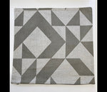 Load image into Gallery viewer, Angle. Grey: Medium cushion cover

