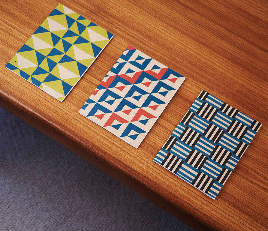 Mixed designs: A5 notebooks (x3)
