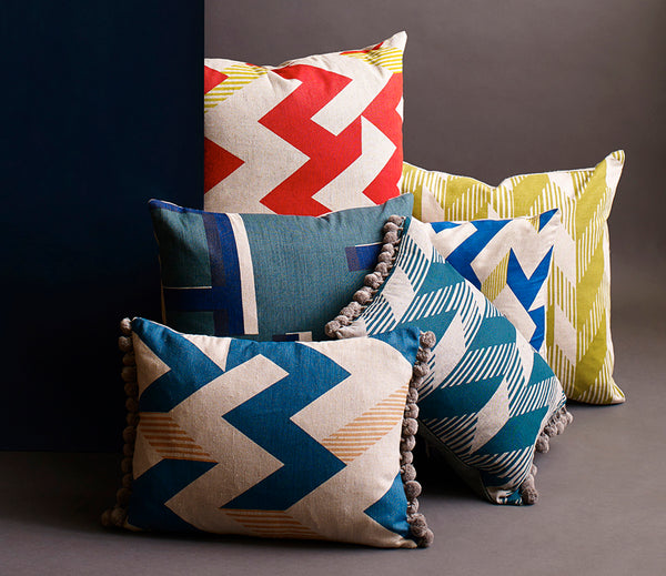 Electric deals blue pillows