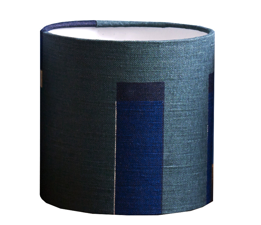 Kasbar lampshade: Green, Navy