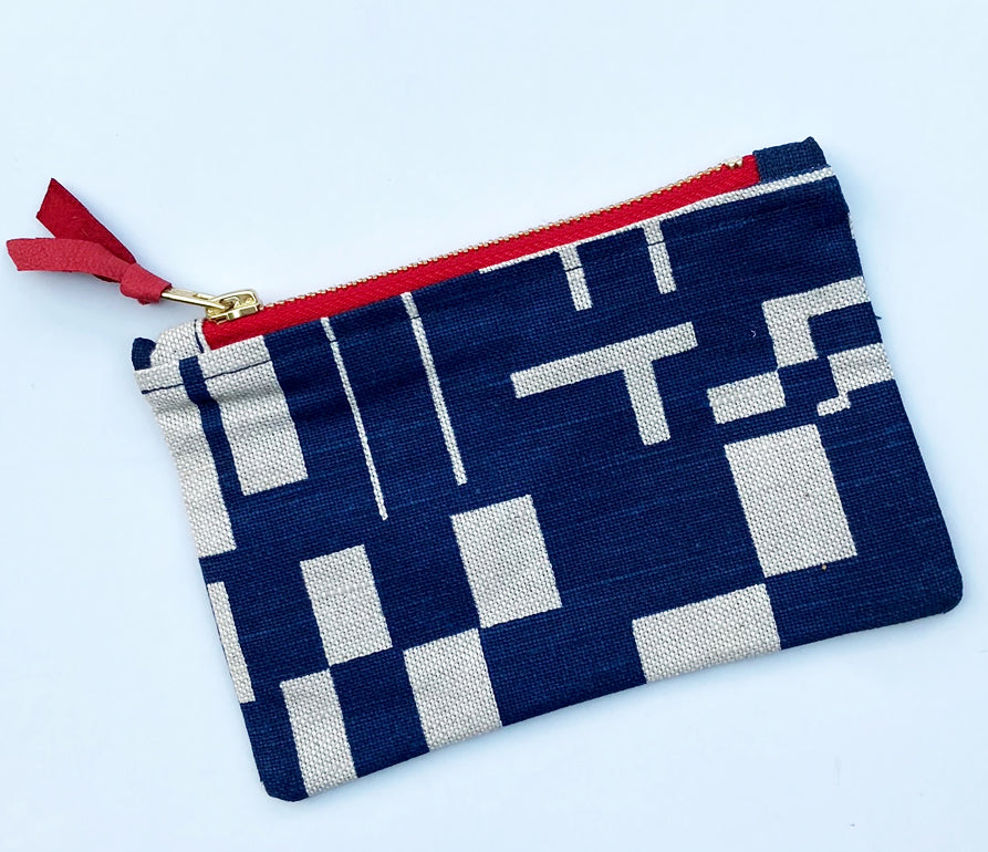 Maze pouch: Navy