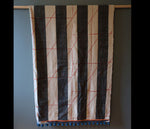 Load image into Gallery viewer, Angle overprinted striped vintage blanket
