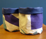 Load image into Gallery viewer, Limited Edition 10 soft pot: purple, teal and taupe
