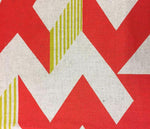 Load image into Gallery viewer, Zig Zag: Red, Lime

