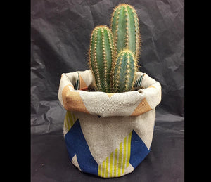 Snakes and Ladders soft pot: Peach, Teal