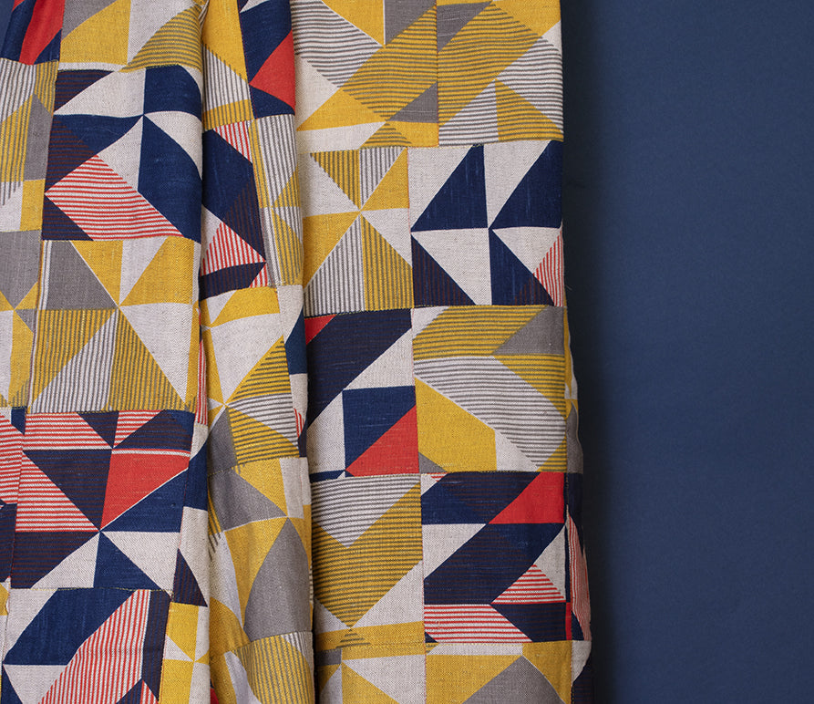 Trigonometry Patchwork Quilt